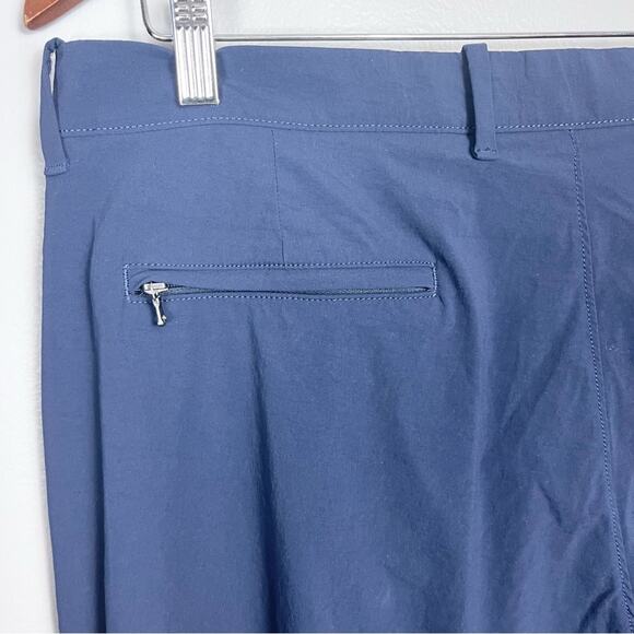 J. Crew 770 Stretch Chino Casual Pants Flat Front Men’s size 34 Blue - Picture 5 of 8